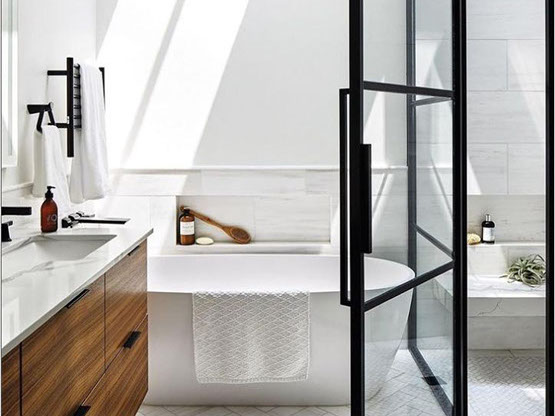 Steel Shower Door Palm Beach, South Florida